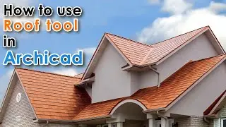 Archicad - How to use the roof tool (tips and tricks)