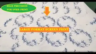 High Precision Automatic Screen Printing Machine for Large Format