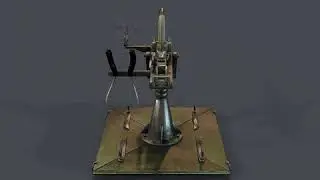 machine gun turret