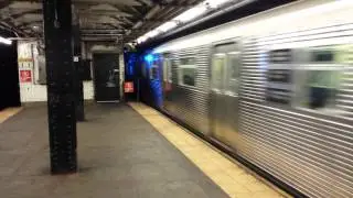 MTA Subway: R32 A Train At Washington Hts-168 St
