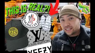 Louis Vuitton?!Fendi?!Moncler?? Trip to the thrift #489