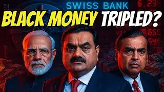 How BLACK MONEY tripled in Modi Govt? Swiss Bank Black Money SHOCK: Indian Deposits 2025 Report!