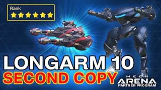 Second Copy Longarm 10 - Upgraded to Rank 6 | Mech Arena: Robot Showdown