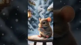 Funny Cartoon Mouse ☕🤣 Chai Biscuit Comedy for Kids | Lip Sync Animation