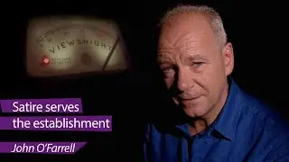 'Satire serves the establishment': John O'Farrell - Viewsnight