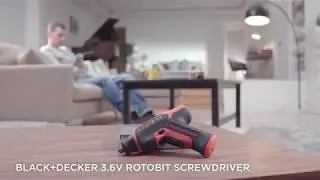 BLACK+DECKER Lithium-ion Rotobit Screwdriver