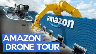 Amazon LBA8 FPV Drone Tour &ndash; UK Logistics Facility Showcase
