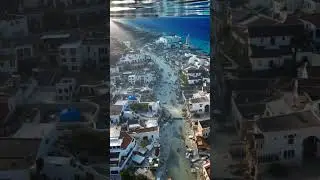 the city was flooded #aivideo #aiviral