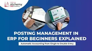 Posting Management in ERP for Beginners Explained | Automatic Accounting from Single to Double Entry