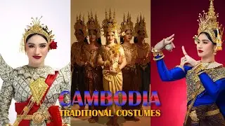 Khmer Traditional Costumes Makeup Trends, Showcased by Chansreymom Kong @chansreymomkong5540