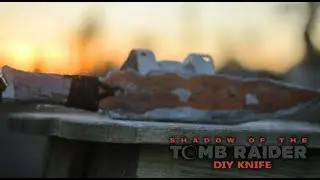 shadow of the tomb raider lara croft diy knife prop