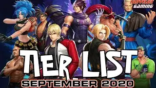 TOP 30 FIGHTERS in KOF All Star | Updated TIER LIST in SEPTEMBER 2020 Global Server