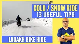 Q83. How to prepare for cold weather motorcycle ride in Ladakh or Spiti Valley? [13 Important Tips]