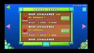 ИГРАЮ В Geometry Dash//ИГРАЮ в ship challenge//@Нелис