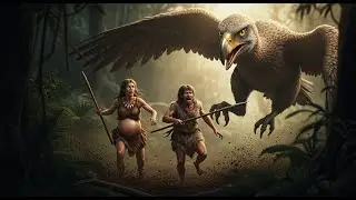 How a Pregnant Homo Habilis Couple Outsmarted a Giant Bird: A Prehistoric Chase for Survival Guide