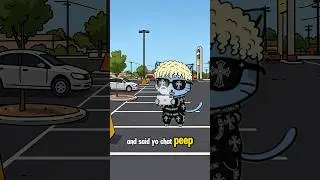 Mommy does man-on-the-street! 🤩#animation #digitalart #catmemes #funnysong #silly #fyp