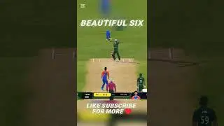 beautiful six by baber Azam 🔥🏏#viralvideo #cricket #realcricket22 #rc24#gaming #shortsviral #like ..