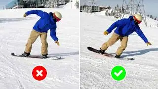 How To Position Yourself For Buttering A Snowboard