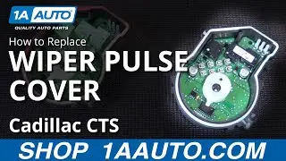 How to Replace Windshield Wiper Pulse Cover 03-07 Cadillac CTS