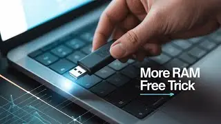 How to Use Pendrive & Hard Disk/SSD as RAM in Windows | Boost PC Speed 🚀