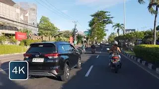 Bali Motorbike Ride | Seminyak Streets, Sunset Road & Beach Drive in 4K UHD