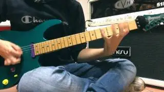 Francesco Filigoi - new Abiogenesis ideas w/ EVH 5150 III Head & Hesu 2x12 Cab