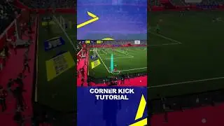 Corner Kick Tutorial eFootball 2026 mobile #efootball2026 #efootball #konami #tutorial
