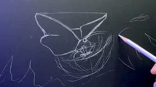 Butterfly Initial Sketch | Daily Art Vlog 1