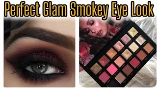 Perfect Glam Smokey Eye Look 💄 Easy Blend Technique for Beginners