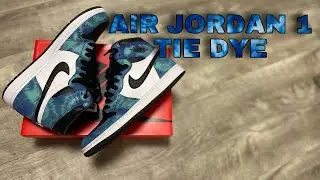 AIR JORDAN 1 TIE DYE ON FEET 🔥🔥🔥
