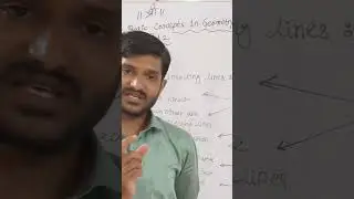 Cofusion between Concurrent And Co-linear #maths #geometry #shortvideos #virashorts #coaching #line