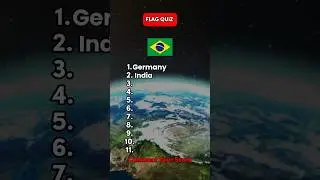 Can You Guess All These Flags ?🌎 #quiz  #flag  #challenge