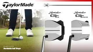 Паттеры TaylorMade Spider GTX и GT Max | Первый взгляд