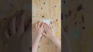 Играю с цветом! Взгляните на мой процесс изучения цвета для новой абстрактной работы.