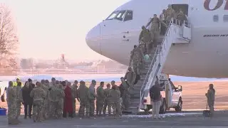 National Guard members return home to family for holidays