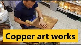Explore a shop preserving Iraqi Jewish traditions, crafting copper vessels- David Miro's art in Acre