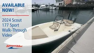 Available Now! 2024 Scout 177 Sport Boat For Sale at MarineMax Wrightsville Beach, NC