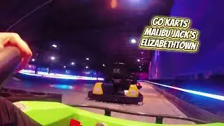 🏎️ POV Go-Kart Racing at Malibu Jack’s Elizabethtown | Raw GoPro Footage