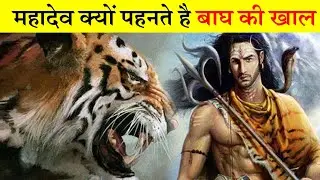 महादेव ने बाघ की खाल को क्यों बनाया अपना वस्त्र ।। जानिए क्या है पौराणिक कथा.