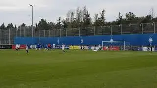 Денис Янаков ударом  с пенальти приносит киевлянам победу над ФК 