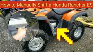 How to Manually Shift a Honda Rancher ES