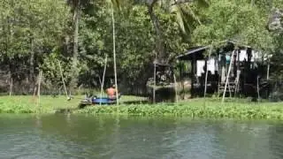 Working on the Tha Chin River, Thailand