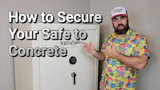 How to secure a Safe to concrete floor