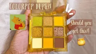 Палитра Nicka K Pop Neon Nine Color Palette &mdash; Oh Honey | Образцы и обзор