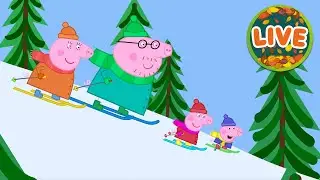 ❄️ Peppa Pig&rsquo;s BIG Christmas Adventures LIVE! 🎁🎄| English Full Episodes | Holiday & Travel Days Out