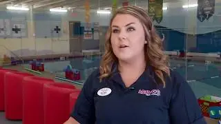 Aqua Tots teaching kids to swim and survive in the water