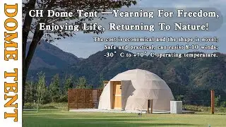 Camping Tent Hotel Luxury Dome House Glamping Round Dome Tent Hotel Dome Tent Luxury