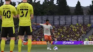 Fifa 21 - Beautiful free kick (replay)