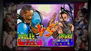 SF3 3rd Strike Rank S vs S – INSANE High Level Match IBUKI vs DUDLEY
