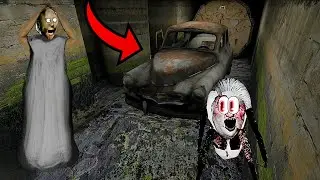 Car in Sewer Escape in Granny new update (Granny update 1.8.4)